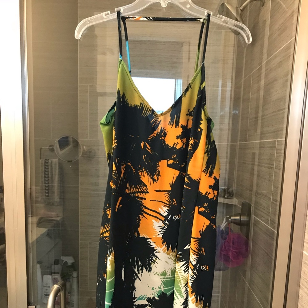 Sexy beach mini dress